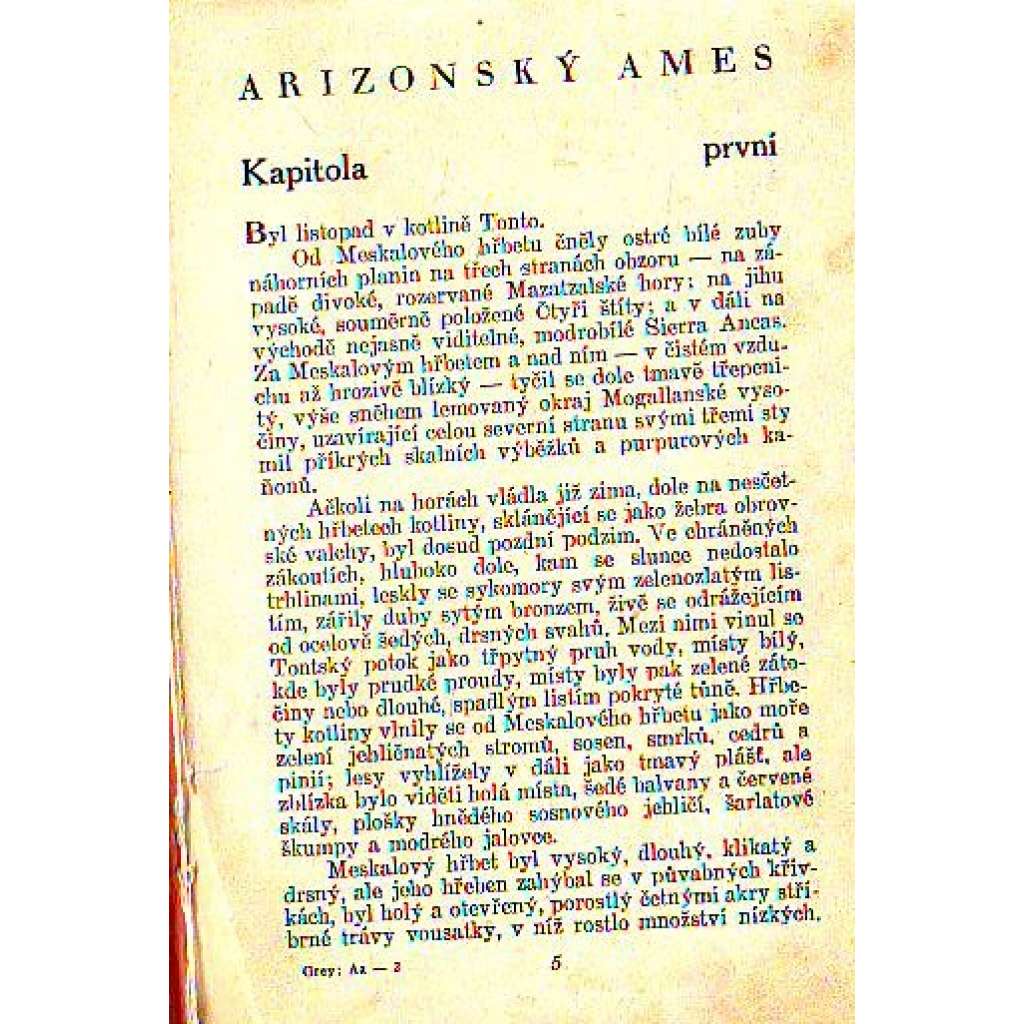 Arizonský Ames (román, Severní Amerika, divoký západ)
